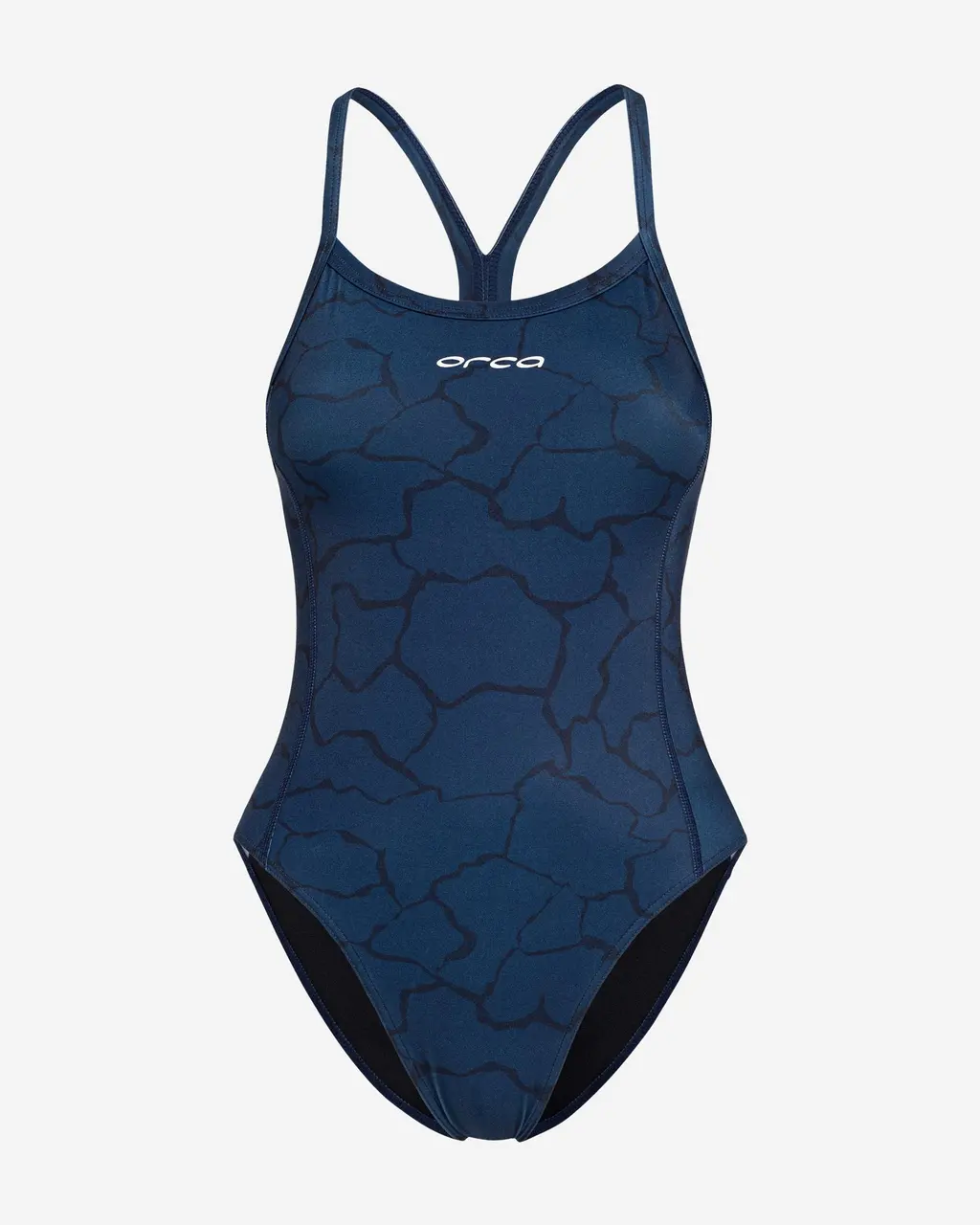 Maillot de bain Orca Core une pièce à fines bretelles bleu marine femme - XS
