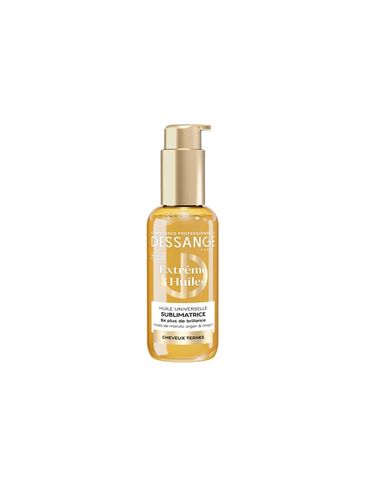 Dessange Extrême 3 Huiles Huile Sublimatrice Universelle Cheveux Ternes 110 ml